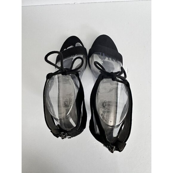 Coach and Four Women's Strappy Heel Ankle Sandals 7.5 Zip/Drawstrings Closure - Picture 13 of 16